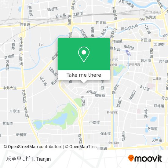 乐至里-北门 map