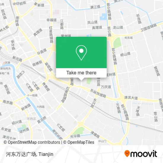 河东万达广场 map