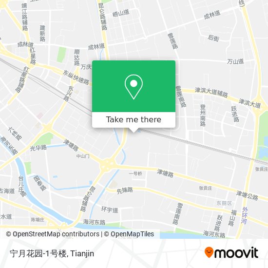 宁月花园-1号楼 map