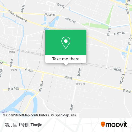 端月里-1号楼 map