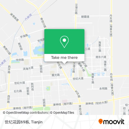 世纪花园69栋 map