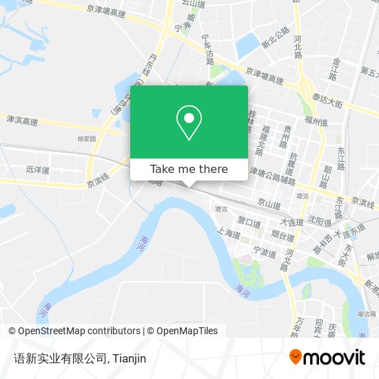 语新实业有限公司 map