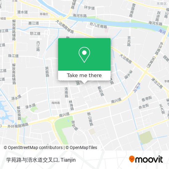 学苑路与浯水道交叉口 map