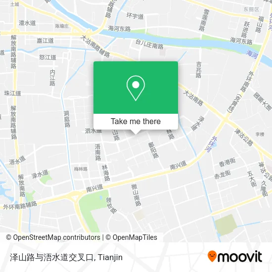 泽山路与浯水道交叉口 map