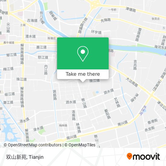 双山新苑 map