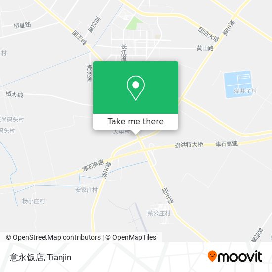 意永饭店 map