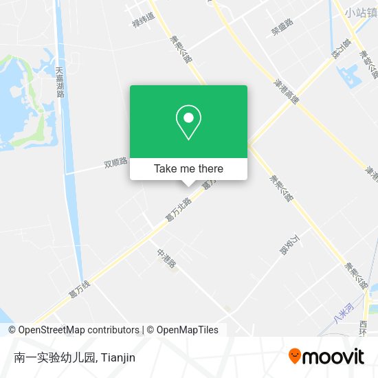 南一实验幼儿园 map