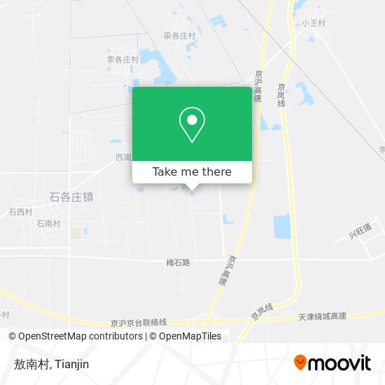 敖南村 map