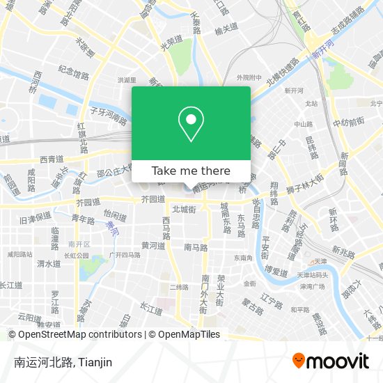 南运河北路 map