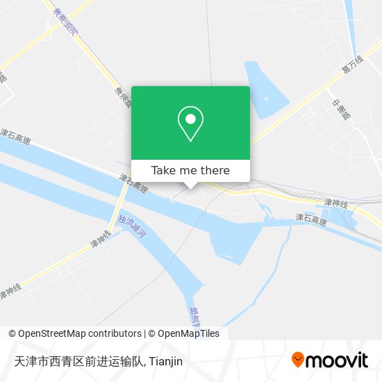 天津市西青区前进运输队 map