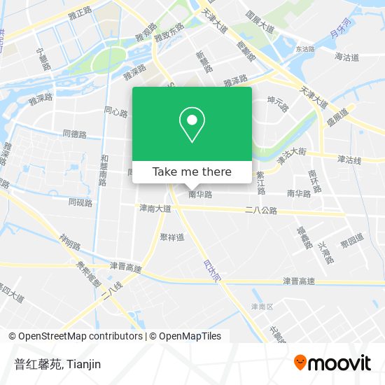 普红馨苑 map