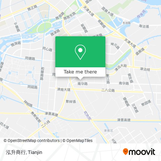 泓升商行 map
