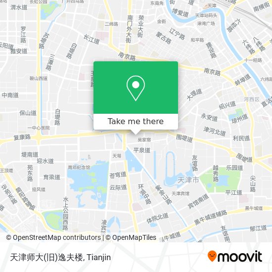 天津师大(旧)逸夫楼 map