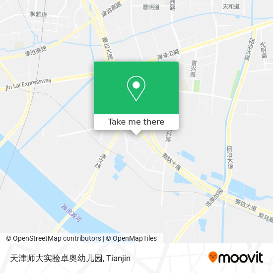 天津师大实验卓奥幼儿园 map