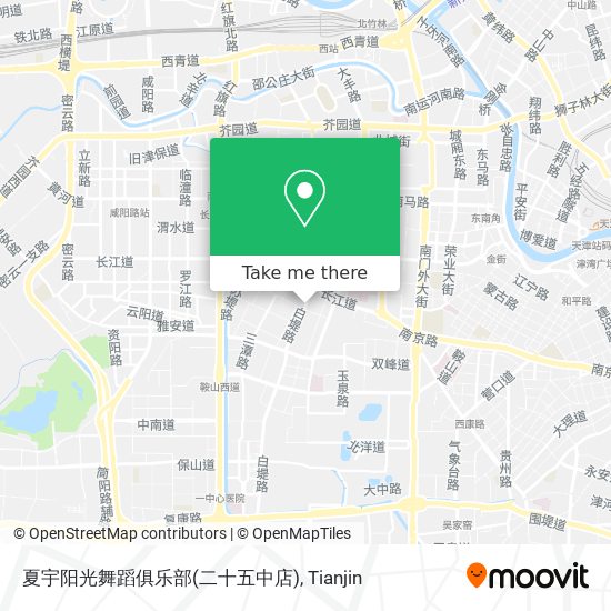 夏宇阳光舞蹈俱乐部(二十五中店) map