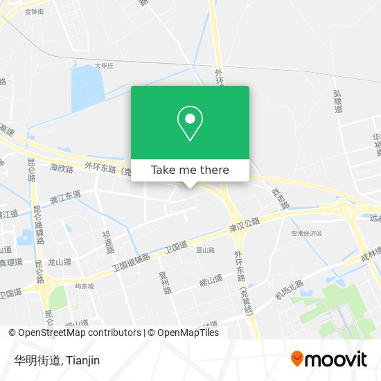 华明街道 map