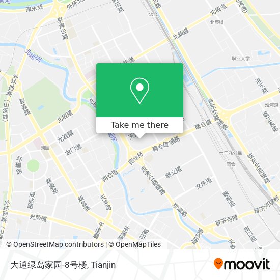 大通绿岛家园-8号楼 map