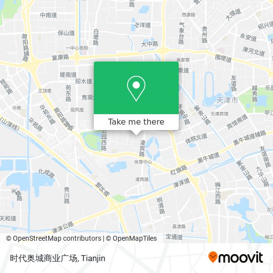 时代奥城商业广场 map