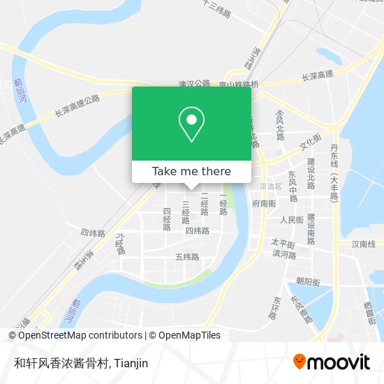 和轩风香浓酱骨村 map