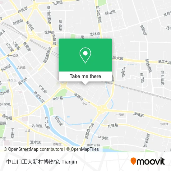 中山门工人新村博物馆 map