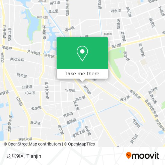 龙居9区 map