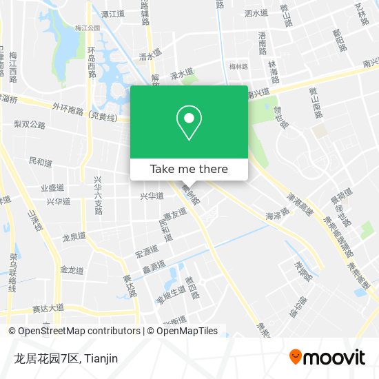 龙居花园7区 map