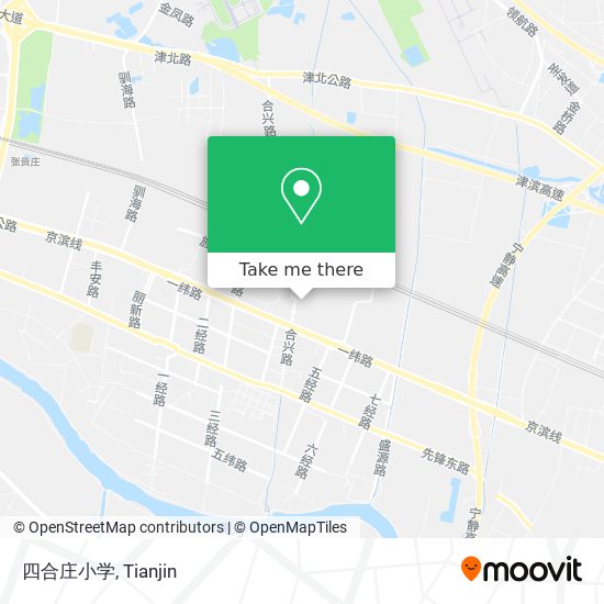 四合庄小学 map