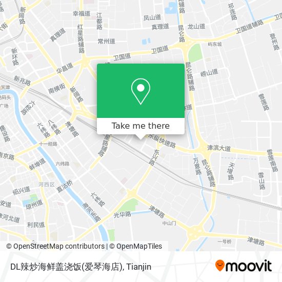 DL辣炒海鲜盖浇饭(爱琴海店) map