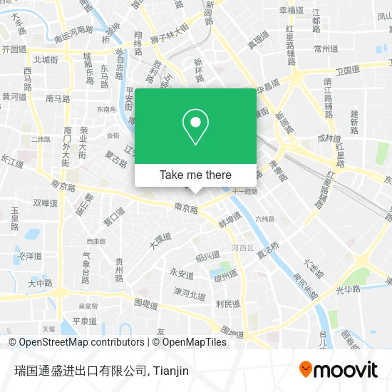 瑞国通盛进出口有限公司 map