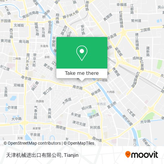 天津机械进出口有限公司 map