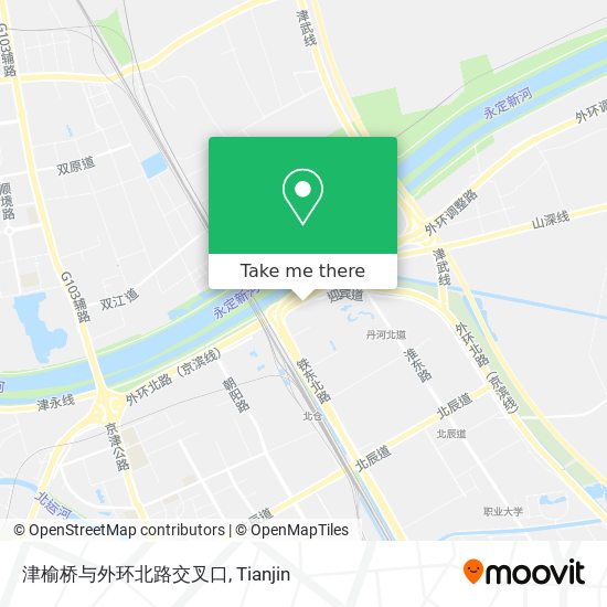 津榆桥与外环北路交叉口 map