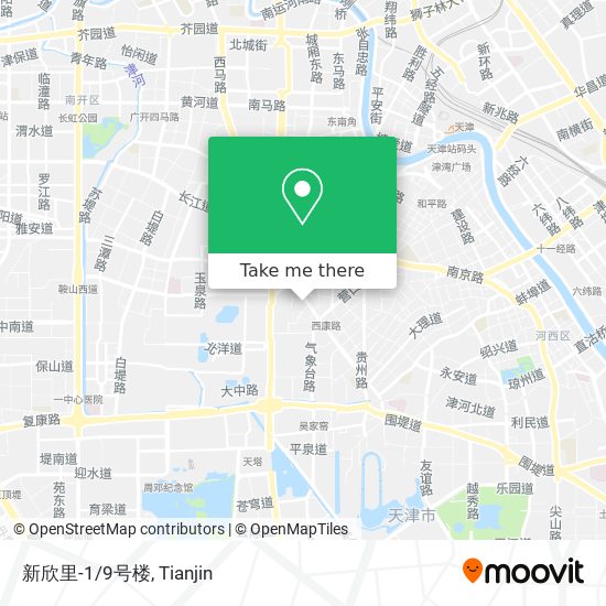 新欣里-1/9号楼 map