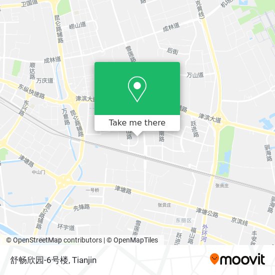 舒畅欣园-6号楼 map