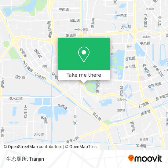 生态厕所 map
