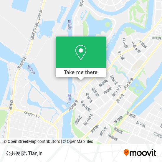 公共厕所 map