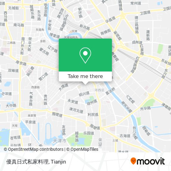 優真日式私家料理 map