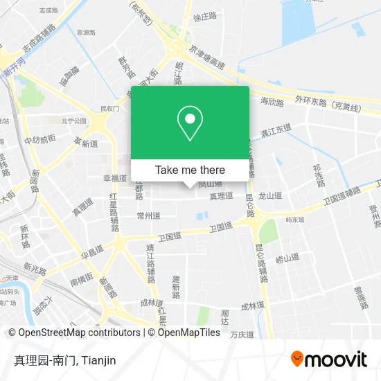 真理园-南门 map