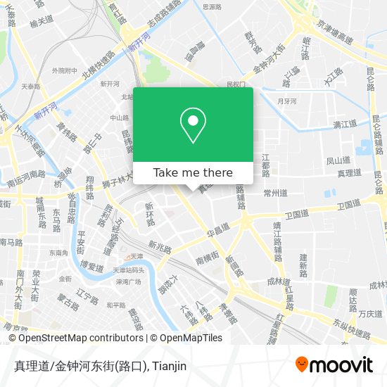 真理道/金钟河东街(路口) map