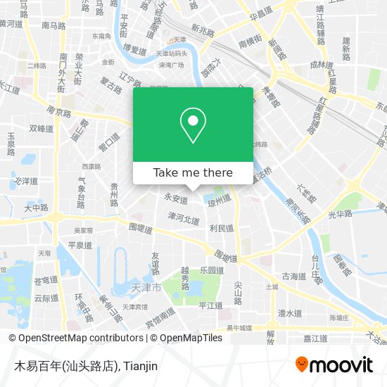 木易百年(汕头路店) map