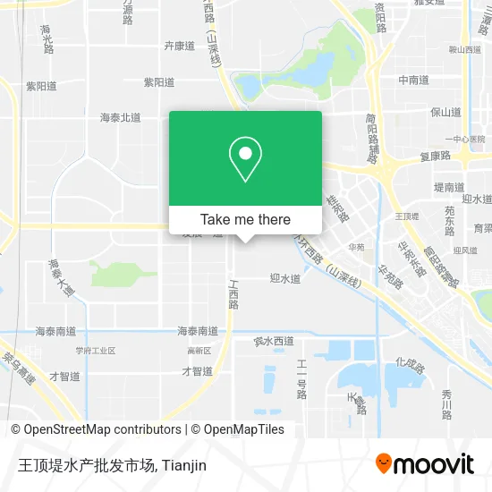 王顶堤水产批发市场 map
