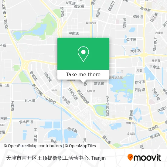 天津市南开区王顶提街职工活动中心 map