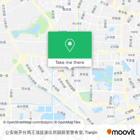 公安南开分局王顶提派出所园荫里警务室 map