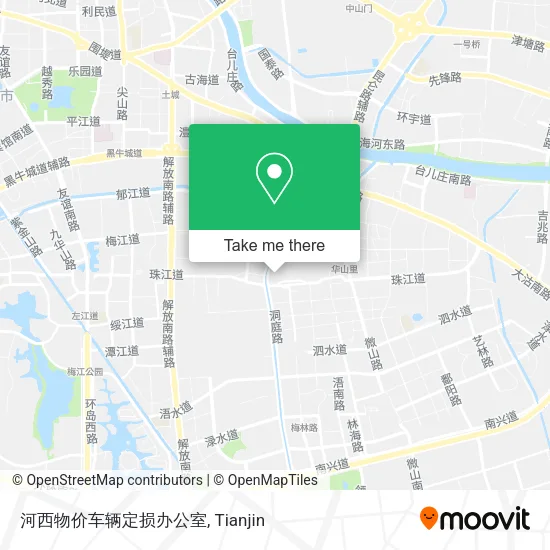河西物价车辆定损办公室 map