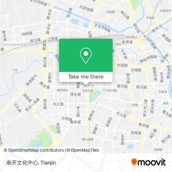 南开文化中心 map