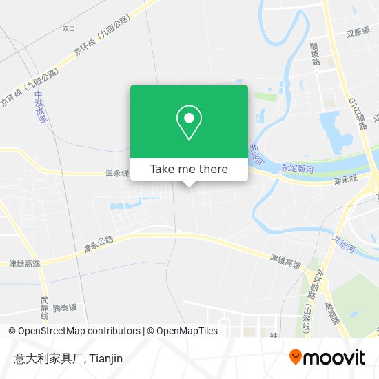 意大利家具厂 map