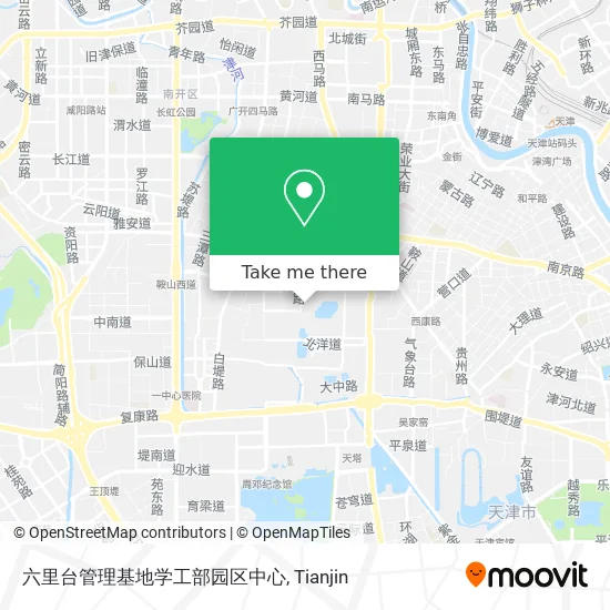 六里台管理基地学工部园区中心 map