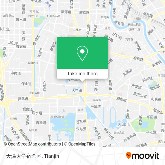天津大学宿舍区 map