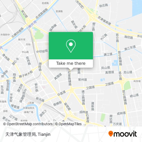 天津气象管理局 map
