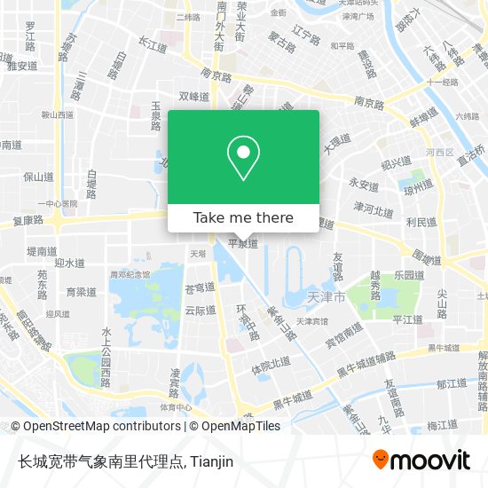 长城宽带气象南里代理点 map