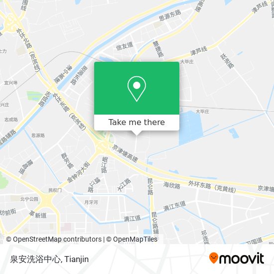 泉安洗浴中心 map